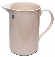 Кружка фарфоровая №5 с ручкой и носиком, 2000 мл